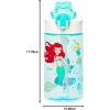 imageZak Designs Marvel SpiderMan Kids Spout Cover and Builtin Carrying Loop Made of Plastic LeakProof Water Bottle Design 16 oz BPAFreeDisney Princess Ariel  Jasmine