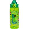 imageZak Designs Marvel SpiderMan Kids Spout Cover and Builtin Carrying Loop Made of Plastic LeakProof Water Bottle Design 16 oz BPAFreeMinecraft Creeper