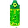imageZak Designs Marvel SpiderMan Kids Spout Cover and Builtin Carrying Loop Made of Plastic LeakProof Water Bottle Design 16 oz BPAFreeMinecraft Creeper