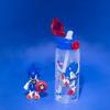 imageZak Designs Marvel SpiderMan Kids Spout Cover and Builtin Carrying Loop Made of Plastic LeakProof Water Bottle Design 16 oz BPAFreeSonic