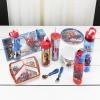 imageZak Designs Marvel SpiderMan Kids Spout Cover and Builtin Carrying Loop Made of Plastic LeakProof Water Bottle Design 16 oz BPAFreeSpiderman
