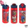 imageZak Designs Marvel SpiderMan Kids Spout Cover and Builtin Carrying Loop Made of Plastic LeakProof Water Bottle Design 16 oz BPAFreeThe Super Mario Bros