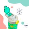 imageZak Designs Marvel SpiderMan Kids Spout Cover and Builtin Carrying Loop Made of Plastic LeakProof Water Bottle Design 16 oz BPAFreeWinnie the Pooh  Friends