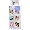 imageJay Franco Kids Slumber Bag and Pillow  54 x 27 Inch Comfy Indoor Sleeping Bag for School and Sleepovers 2 Piece Set Blue  SpidermanPurple  Minnie Mouse