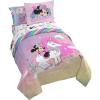 imageJay Franco Marvel Spiderman Webtastic 5 Piece Twin Size Bed Set  Includes Reversible Comforter ampamp Sheet Set  Super Soft Kids Bedding Fade Resistant Microfiber Official Marvel ProductPink  Minnie Mouse