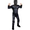 imageMARVEL Boys Deluxe Black Panther Costume Kids Superhero Halloween Costume Child  Officially LicensedM 810