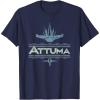 imageMarvel Black Panther Wakanda Forever Attuma Talokan Helmet TShirtNavy Blue