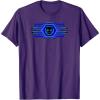 imageMarvel Black Panther Wakanda Forever Geometric Logo TShirtPurple