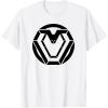 imageMarvel Black Panther Wakanda Forever Logo Outline TShirtWhite