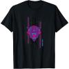 imageMarvel Black Panther Wakanda Forever Movie Panther Slash TShirtBlack