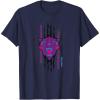imageMarvel Black Panther Wakanda Forever Movie Panther Slash TShirtNavy Blue