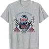 imageMarvel Captain America Brave New World Airborne Avenger Cap TShirtHeather Grey