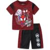 imageMarvel Spidey and His Amazing Friends Boys 2 Piece Short Sleeve Tshirt and Shorts Set for ToddlersRed