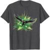 imageMarvel Studios Captain America Brave New World Falcon Burst TShirtDark Heather Grey