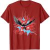 imageMarvel Studios Captain America Brave New World Star Burst TShirtCranberry Red
