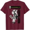 imageMarvel Studios Thunderbolts Bucky Barnes BampampW Comic Cover 2 TShirtBurgundy