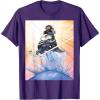 imageMarvel Studios Thunderbolts Comic Art Bucky Barnes Snow Jump TShirtPurple