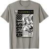 imageMarvel Studios Thunderbolts Ghost BampampW Comic Cover 6 TShirtSlate Grey