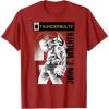 imageMarvel Studios Thunderbolts John F Walker BampampW Comic Cover 5 TShirtCranberry Red