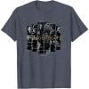 imageMarvel Studios Thunderbolts Team Glitched with Logo TShirtHeather Blue