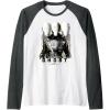 imageMarvel Thunderbolts Ava Starr Ghost Showcase Raglan Baseball TeeDark Heather GreyWhite