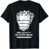 imageMarvel Thunderbolts Bucky Barnes Winter Soldier Hand Logo TShirtBlack