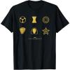 imageMarvel Thunderbolts Icons Lineup Distressed TShirtBlack