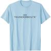 imageMarvel Thunderbolts Movie Black Logo TShirtBaby Blue