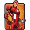 imageOpen Road Brands Marvel SpiderMan Embossed Metal Light Switch Plate Decoration for Bedroom or Man CaveOrange