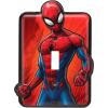 imageOpen Road Brands Marvel SpiderMan Embossed Metal Light Switch Plate Decoration for Bedroom or Man CaveRed
