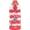 imageZak Designs Marvel SpiderMan Kids Spout Cover and Builtin Carrying Loop Made of Plastic LeakProof Water Bottle Design 16 oz BPAFreeDr Seuss The Cat in the Hat