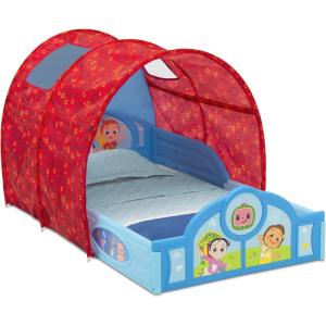 imageDelta Children Marvel Spider Man Sleep and Play Toddler Bed with TentCocomelon