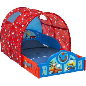 imageDelta Children Marvel Spider Man Sleep and Play Toddler Bed with TentMickey Mouse