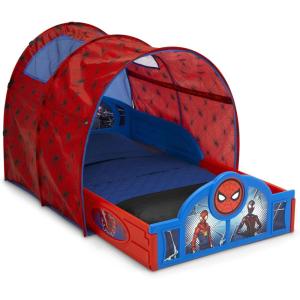 imageDelta Children Marvel Spider Man Sleep and Play Toddler Bed with TentSpiderman