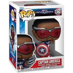 imageFunko Pop Marvel Captain America Brave New World  Captain America  Collectable Vinyl Figure  Gift Idea  Official Merchandise  Toys for Kids ampamp Adults  Superheroes Fans