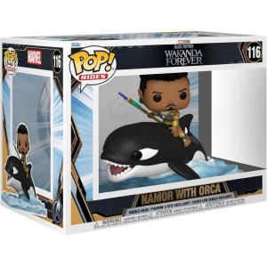 imageFunko Pop Ride Super Deluxe Black Panther  Wakanda Forever Namor with Orca