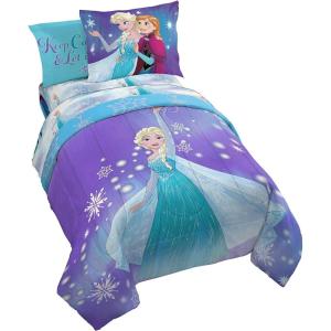 imageJay Franco Marvel Spiderman Webtastic 5 Piece Twin Size Bed Set  Includes Reversible Comforter ampamp Sheet Set  Super Soft Kids Bedding Fade Resistant Microfiber Official Marvel ProductFrozen