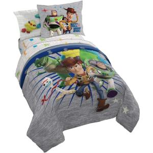imageJay Franco Marvel Spiderman Webtastic 5 Piece Twin Size Bed Set  Includes Reversible Comforter ampamp Sheet Set  Super Soft Kids Bedding Fade Resistant Microfiber Official Marvel ProductToy Story 4