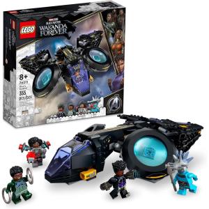 imageLEGO Marvel Shuris Sunbird Black Panther Aircraft Buildable Toy Vehicle for Kids 76211 Wakanda Forever Set Avengers Superheroes Gift Idea