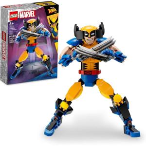 imageLEGO Marvel Wolverine Construction Figure 76257 Buildable Marvel Action Figure Fully Jointed Marvel Collectible with 6 Claw Elements for Play and Display XMen Super Hero Gift for Kids Ages 812