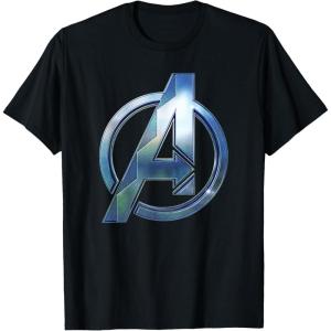 imageMarvel Black Panther Wakanda Forever Avengers Symbol TShirtBlack