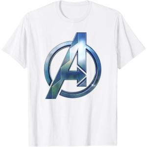 imageMarvel Black Panther Wakanda Forever Avengers Symbol TShirtWhite