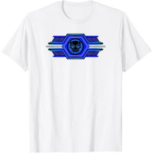 imageMarvel Black Panther Wakanda Forever Geometric Logo TShirtWhite