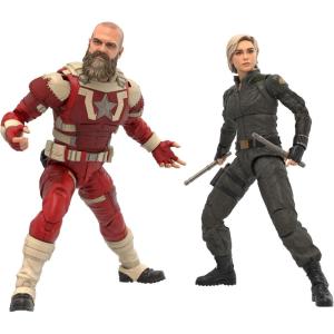 imageMarvel Legends Series Yelena Belova and Red Guardian 2Pack Thunderbolts Movie Collectible 6Inch Action Figures