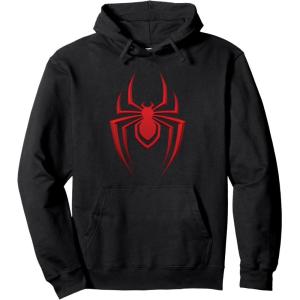 imageMarvel SpiderMan Miles Morales Game Spider Icon Pullover HoodieBlack