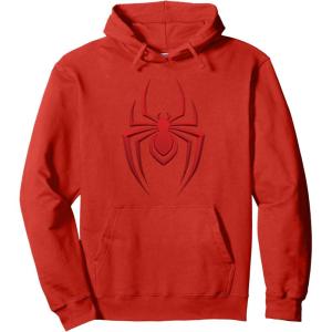 imageMarvel SpiderMan Miles Morales Game Spider Icon Pullover HoodieRed
