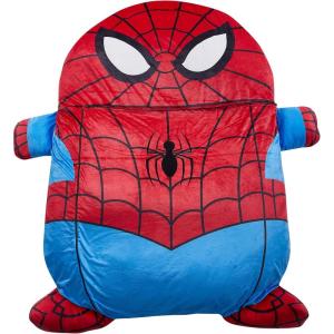 imageMarvel SpiderMan Oversized Kids Floor LoungerSoft Plush Chair with Pillow ampamp Cushion Comfortable Portable Nap and Play Mat for Bedroom or PlayroomSpiderman