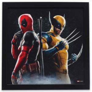 imageMarvel SpiderMan Upside Down Framed Wood Wall Decor  Fun SpiderMan Wall Art for Man Cave or Movie RoomRedGold