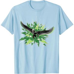 imageMarvel Studios Captain America Brave New World Falcon Burst TShirtBaby Blue