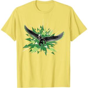 imageMarvel Studios Captain America Brave New World Falcon Burst TShirtLemon Yellow